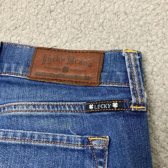 Lucky Brand Sofia Boot Low Rise Bootcut Jeans Size 4 / 27 Long - Picture 8 of 8